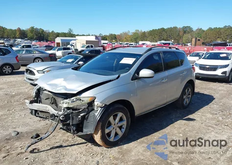 2009 Nissan Murano Sl z USA, uszkodzony, nr VIN JN8AZ18U19W026841